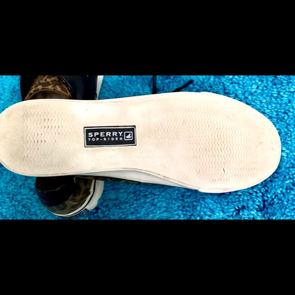 Sperry Top=Slider Leopard Shoes - Picture 2 of 16